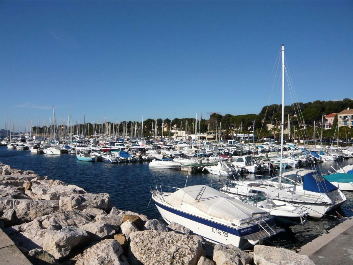 Apartmán Les Palmiers Saint-Cyr-sur-Mer Exteriér fotografie